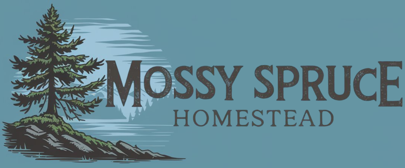 Mossy Spruce Homestead Banner