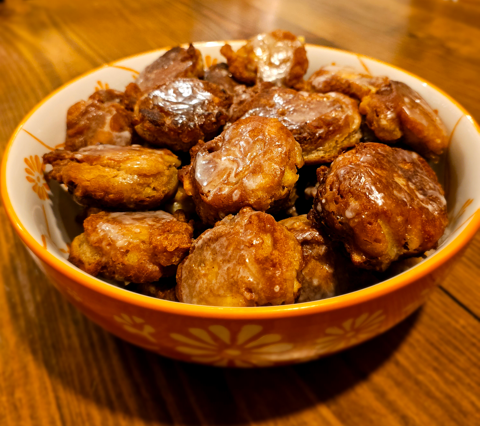 How We Make Perfectly Crispy Sourdough Discard Apple Fritters in a Cast Iron Skillet